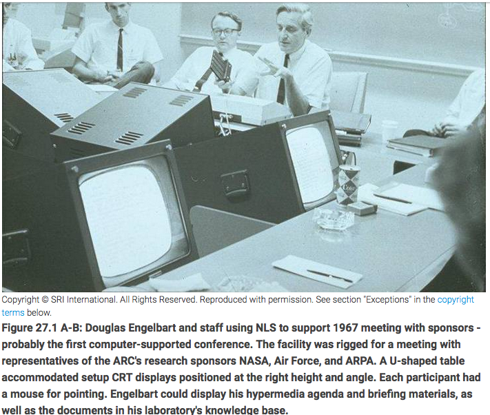 Engelbart at work